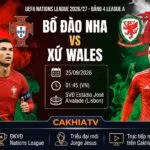 Nhận định bóng đá Bồ Đào Nha vs Xứ Wales UEFA Nations League ngày 25/09 tại CakhiaTV