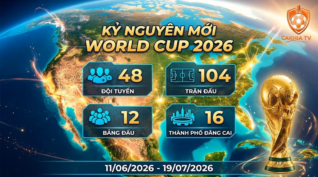 World Cup 2026: Thể Thức 48 Đội, Phân Bổ Vé Và Những Cập Nhật Luật Mới Nhất Từ IFAB
